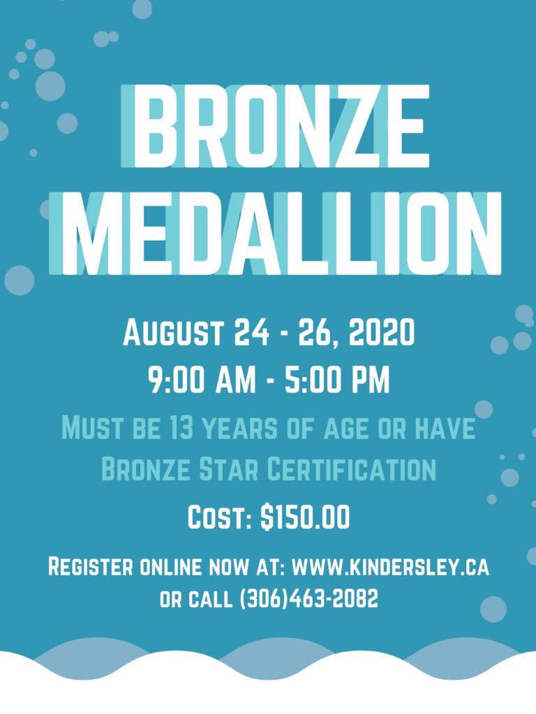 Bronze Medallion Course Town of Kindersley