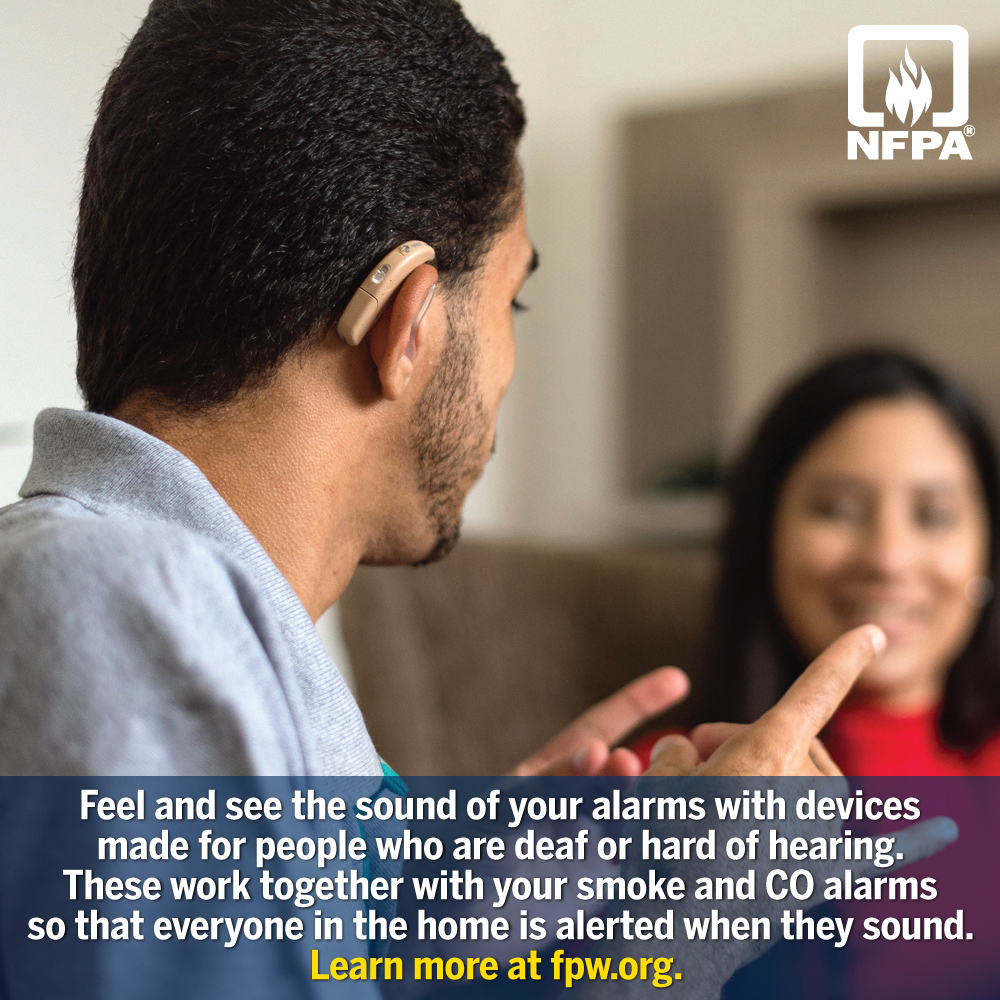 Learn About Alarms designed for those who are deaf or hard of hearing